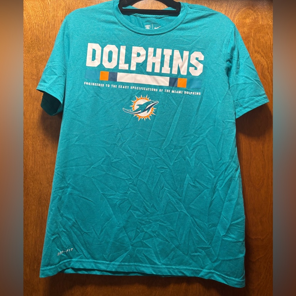 Nike Miami Dolphins Teal Dri Fit Shirt